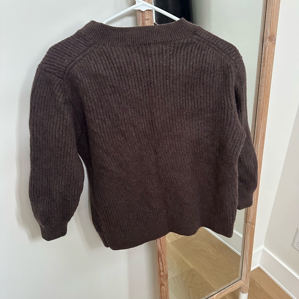 Babaton Women's Brown 100% merino wool Sweater - Picture 5 of 5